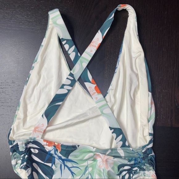 ToLuca Venus Midi Ambrosia Tropical Hawaiian One Piece Swim Bathing Suit Small - Picture 7 of 10